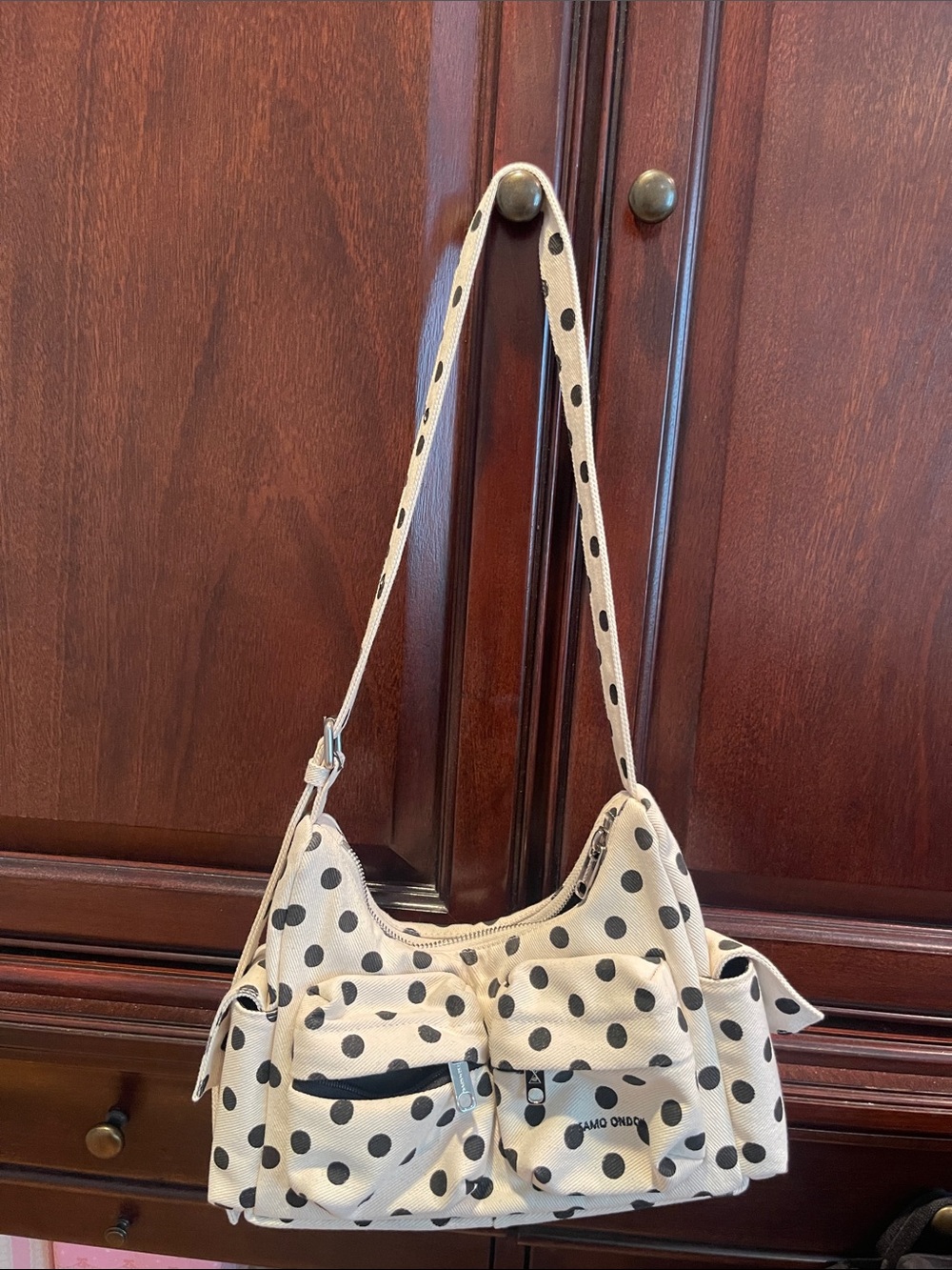 Samo Ondoh Polka Dot mug bag M - Picture 2 of 6